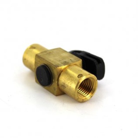 Showing image for PV609-4 Parker Plug Valve 1/4 Female/Female NPT Brass PV609-4 Parker Plug Valve 1/4 Female/Female NPT Brass image