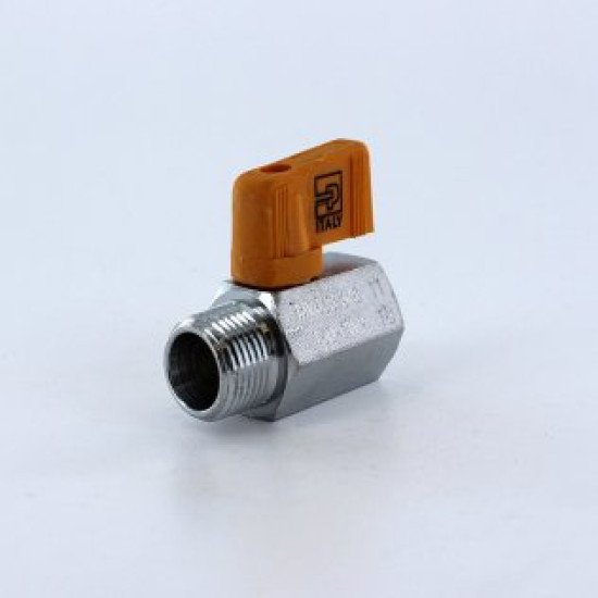 Showing image for MV608-6 Parker Mini Ball Valve 3/8 NPT Male/Female Chrome Plated Brass MV608-6 Parker Mini Ball Valve 3/8 NPT Male/Female Chrome Plated Brass Hydraulic Check & Control Valves image