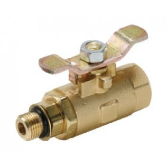 XV510P-4-04 Parker Brass Ball Valve image