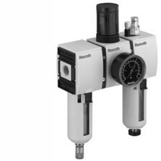 Showing image for R412006329 Aventics Filter / Regulator / Lubricator - FRL AS2-ACT-G038-GAU-080-PBP-AC-05.00-PBP-L R412006329 Aventics Filter / Regulator / Lubricator - FRL AS2-ACT-G038-GAU-080-PBP-AC-05.00-PBP-L Aventic Pneumatics General image