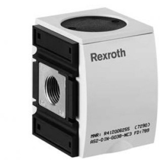 R432000663 Aventics Pneumatic Distribution Block AS2-DIN-N038-NC3 Aventic Pneumatics General image