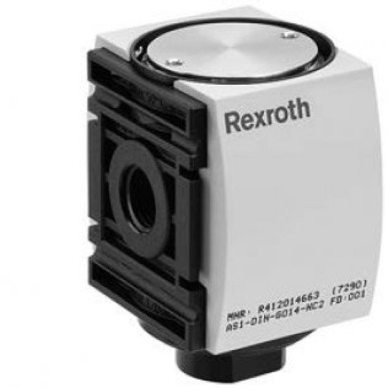 Showing image for R412014741 Aventics Pneumatic Distribution Block AS1-DIN-G014-NC2-RL R412014741 Aventics Pneumatic Distribution Block AS1-DIN-G014-NC2-RL Aventic Pneumatics General image