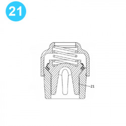 item#21 TEE 4x5" Piston and Liners Type 4" Gardner Denver Style Fluid Valve item#21 TEE 4x5" Piston and Liners Type 4" Gardner Denver Style Fluid Valve