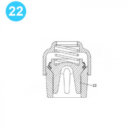 item#22 TEE 4x5" Piston and Liners Type 4" Gardner Denver Style Fluid Valve item#22 TEE 4x5" Piston and Liners Type 4" Gardner Denver Style Fluid Valve
