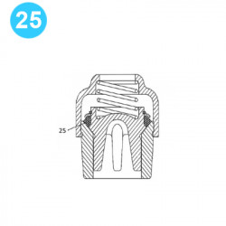 item#25 TEE 4x5" Piston and Liners Type 4" Gardner Denver Style Valve Insert item#25 TEE 4x5" Piston and Liners Type 4" Gardner Denver Style Valve Insert