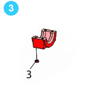 item#3 PZ-11HP Piston Rod & Coupling 5.50", Gardner Denver Style Locknut