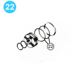 item#22 Ram LWP Shaffer Style - 6" x 3000psi (7-1/16")  O-Ring, Packing Adapter External item#22 Ram LWP Shaffer Style - 6" x 3000psi (7-1/16")  O-Ring, Packing Adapter External