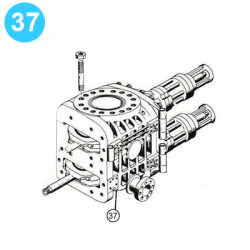 item#37 Ram LWS Shaffer Style - 10" x 5000psi (11") Single/Double Dowell Pin item#37 Ram LWS Shaffer Style - 10" x 5000psi (11") Single/Double Dowell Pin