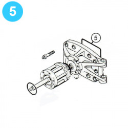 item#5 Ram LWS Shaffer Style - 12" x 3000psi (13-5/8") Double O-Ring, Door item#5 Ram LWS Shaffer Style - 12" x 3000psi (13-5/8") Double O-Ring, Door
