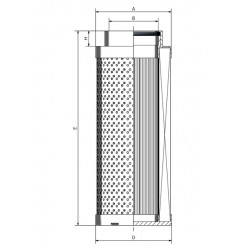 ParFit™ Interchange and Parker Replacement Element - Type 15 ParFit™ Interchange and Parker Replacement Element - Type 15