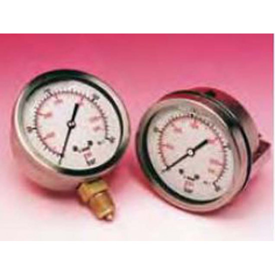 Showing image for 100mm Dia. Pressure Gauges - Bottom Connection 100mm Dia. Pressure Gauges - Bottom Connection image