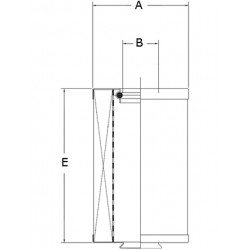 Parker Filter Part Number: 270-Z-122A Parker Filter Part Number: 270-Z-122A