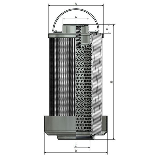 Showing image for ParFit™ Interchange and Parker Replacement Element - Type 7 ParFit™ Interchange and Parker Replacement Element - Type 7 image