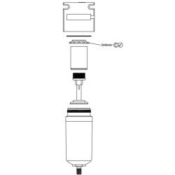 F55-0751P Parker Watts Pneumatic Filter Part