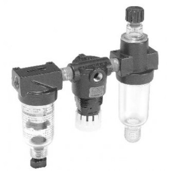 Showing image for 14A15A16F1GF Parker Watts Filter / Regulator / Lubricator - Frl 14A15A16F1GF Parker Watts Filter / Regulator / Lubricator - Frl Parker Air Valves image