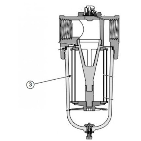 PS356 Parker Watts Pneumatic Filter Element image