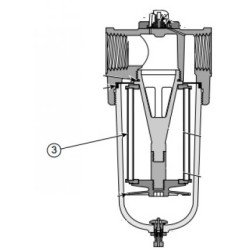 PS357 Parker Watts Pneumatic Filter Element