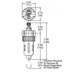 PS505CP Parker Watts Pneumatic Lubricator Part PS505CP Parker Watts Pneumatic Lubricator Part