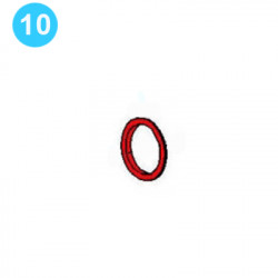 item#10 PZ-8 Fluid-end and Cylinder Parts Gardner Denver Style Ring Retainer item#10 PZ-8 Fluid-end and Cylinder Parts Gardner Denver Style Ring Retainer