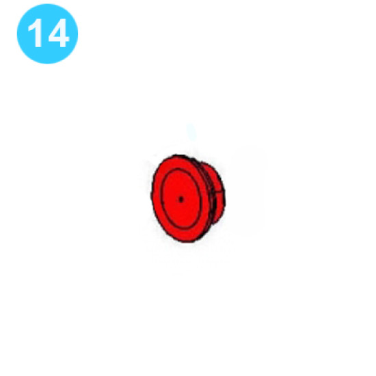 item#14 PZ-9 Fluid-end and Cylinder Parts Gardner Denver Style Cover Valve image