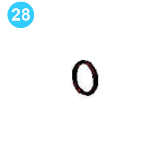 item#28 PZ-7 Fluid-end and Cylinder Parts Gardner Denver Style Gasket, Discharge Manifold to Cylinder image