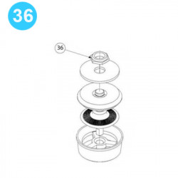 item#36 PZ-7 Fluid-end and Cylinder Parts Gardner Denver Style Locknut, Valve item#36 PZ-7 Fluid-end and Cylinder Parts Gardner Denver Style Locknut, Valve