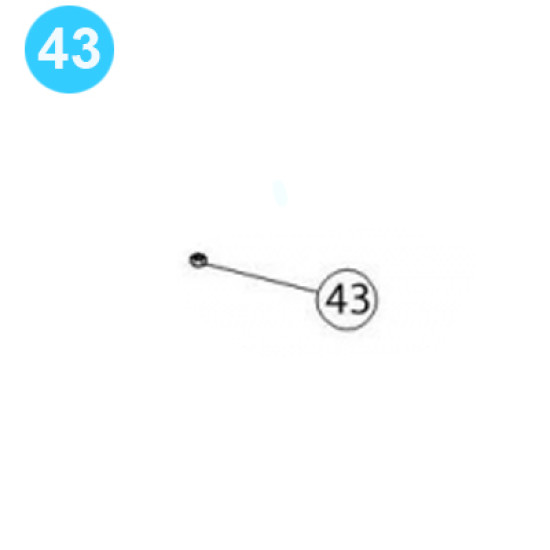 item#43 PZ-7 Fluid-end and Cylinder Parts Gardner Denver Style Locknut image