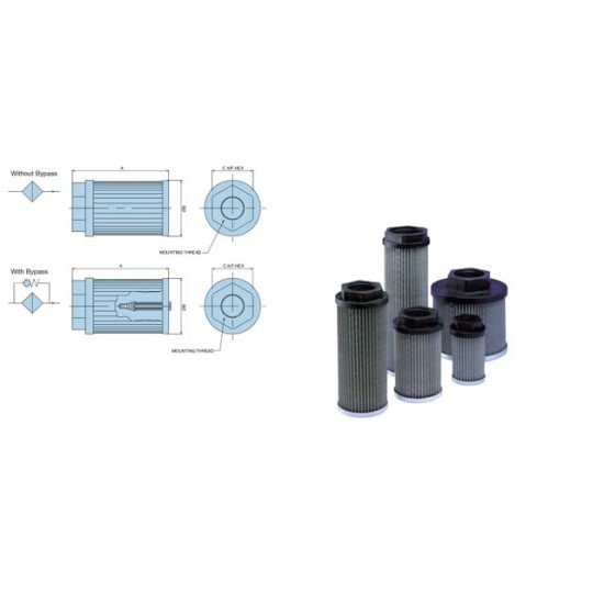Showing image for Suction Strainers Suction Strainers Hydraulic & Fuel Filtration image