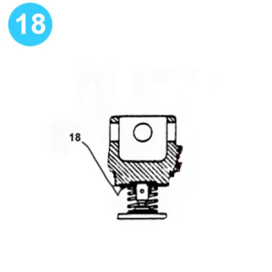 Showing image for item#18 F-750 and FA-750 Fluid-End Assembly Continental Emsco Style Retainer Screw item#18 F-750 and FA-750 Fluid-End Assembly Continental Emsco Style Retainer Screw F-750 & FA-750 Fluid End Assembly image