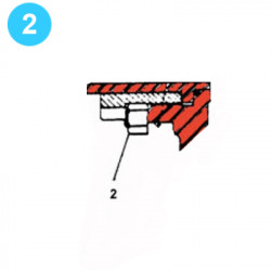item#2 F-750 and FA-750 Fluid-End Assembly Continental Emsco Style Stud 