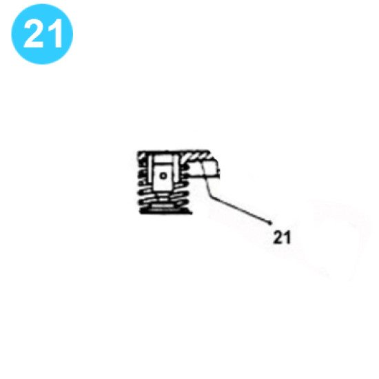 item#21 F-750 and FA-750 Fluid-End Assembly Continental Emsco Style Bushing-Lower F-750 & FA-750 Fluid End Assembly image