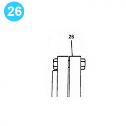 item#26 F-750 and FA-750 Fluid-End Assembly Continental Emsco Style Discharge Manifold
