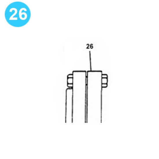 item#26 F-750 and FA-750 Fluid-End Assembly Continental Emsco Style Discharge Manifold image