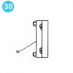 item#30 F-750 and FA-750 Fluid-End Assembly Continental Emsco Style Hose Assembly