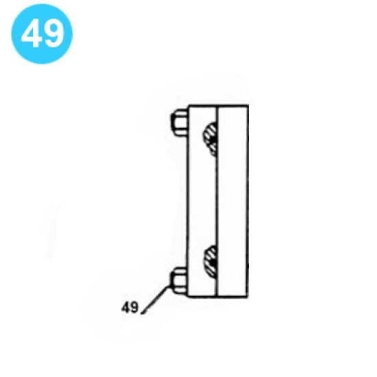 item#49 F-750 and FA-750 Fluid-End Assembly Continental Emsco Style 1