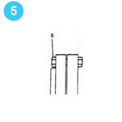 item#5 F-750 and FA-750 Fluid-End Assembly Continental Emsco Style Stud 