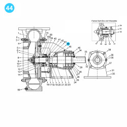 item#44 Mission Style. Sizes: 8x6x18; 12x10x23; 14x12x22 (7500 GPM - 500 HP) Plug, Grease item#44 Mission Style. Sizes: 8x6x18; 12x10x23; 14x12x22 (7500 GPM - 500 HP) Plug, Grease