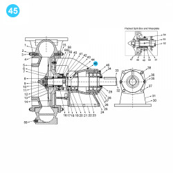 item#45 Mission Style. Sizes: 8x6x18; 12x10x23; 14x12x22 (7500 GPM - 500 HP) Breather item#45 Mission Style. Sizes: 8x6x18; 12x10x23; 14x12x22 (7500 GPM - 500 HP) Breather