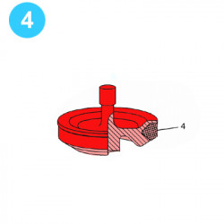 item#4 PZ-11HP Full Open Valve 7500psi HP, Gardner Denver Style Insert, Valve (Polyurethane) item#4 PZ-11HP Full Open Valve 7500psi HP, Gardner Denver Style Insert, Valve (Polyurethane)