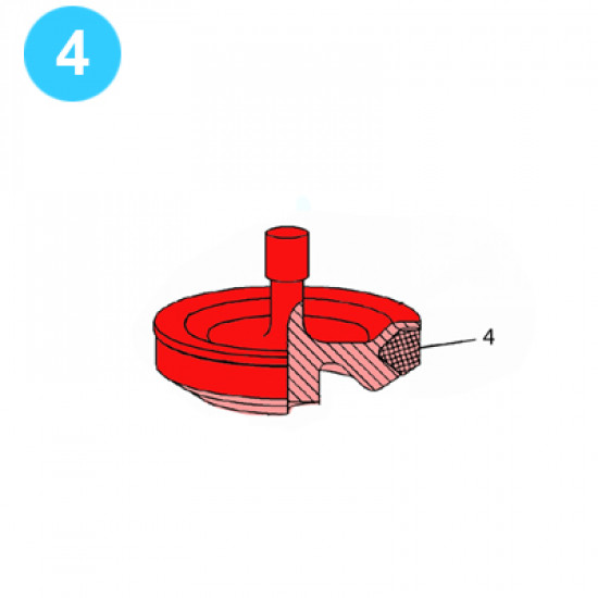 Showing image for item#4 PZ-11HP Full Open Valve 7500psi HP, Gardner Denver Style Insert, Valve (Polyurethane) item#4 PZ-11HP Full Open Valve 7500psi HP, Gardner Denver Style Insert, Valve (Polyurethane) image