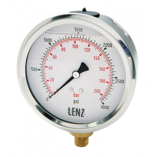 Showing image for LENZ AFC-6M-25 GLYCERIN GAUGE LENZ AFC-6M-25 GLYCERIN GAUGE Gauges image