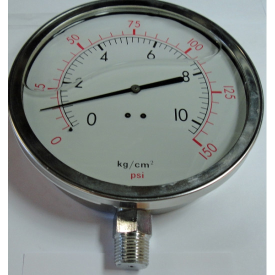 Gauge 0-150 psi, PN: 60400FG04L150 image
