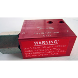 Hydraulic Regulator, Single Pilot Operated Check Valve, PN: CAV10-N4P-25A, CAV10N4P25A