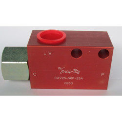 Hydraulic Pilot Check Valve 3/4", PN: CAV25N6P25A, PN: CAV25-N6P-25A