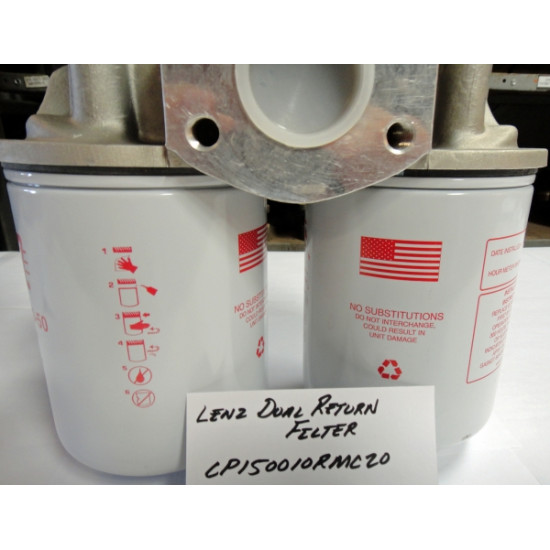 Dual return Filter, PN: CP150010RMC20 Air Filtration image