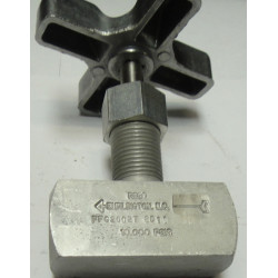 Needle Valve 1/4" NPT F x F, PN: FFG2002T