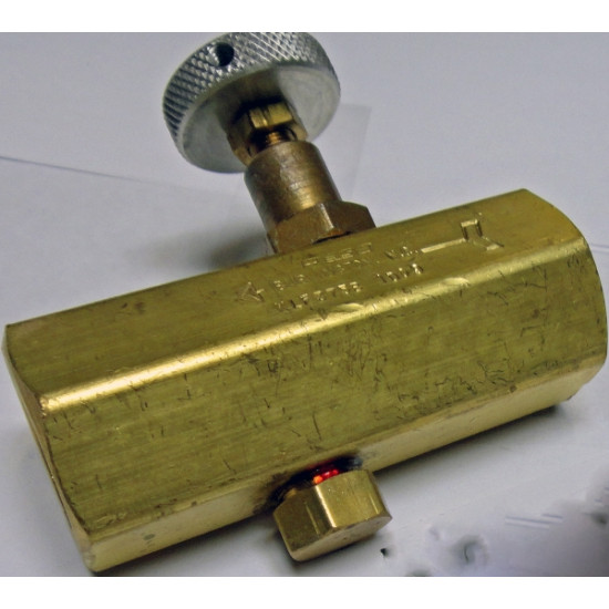 Knob and Locking Head, PN: KLF375B, Piston Check 3/8 Common Oilfield Hydraulic Valves image