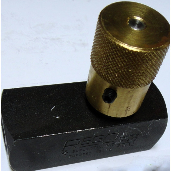 TMF SERIES TRU MICRO FLOW CONTROLS, Steel 3/8