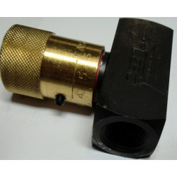 TRU MICRO NEEDLE VALVES WITH COLOR BANDS Steel, 1/2