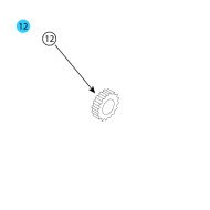 item#12 26271 PRIMARY PLANET GEAR (59:1 RATIO)